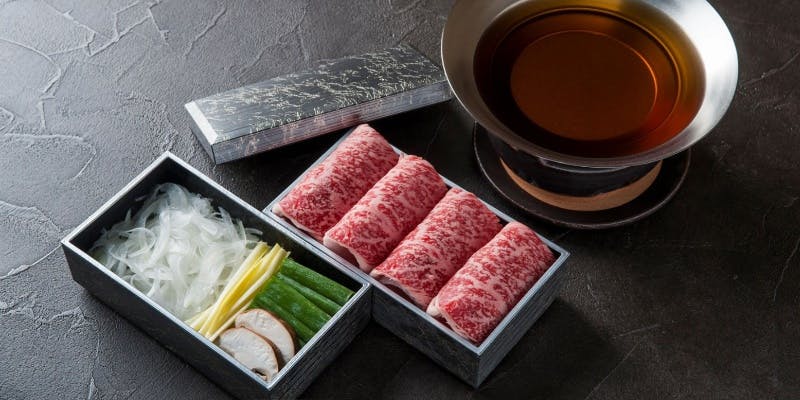 【個室確約】幻の和牛石垣牛出汁しゃぶ会席～蟹酢甲羅盛りなど全7品