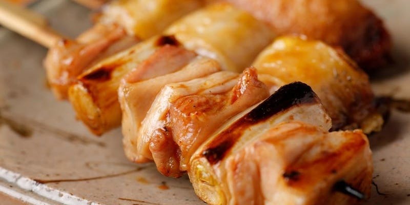 【特撰焼鳥コース】串6本、希少部位含む、全11品