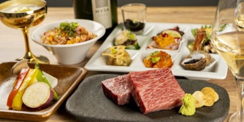 Pairingコース　～お酒とコース料理を一緒に堪能できるショートコース全5品～