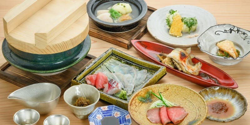 季節のおまかせ　旬の恵みを味わう創作和食会席（9～11品）