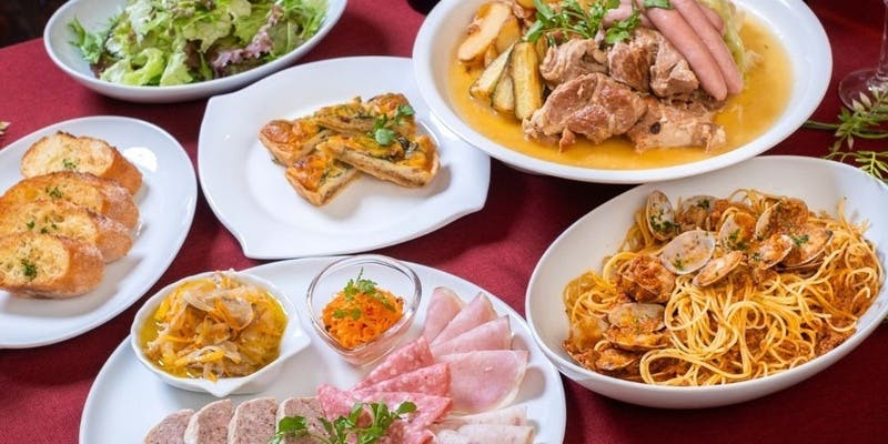 【パーティーコースA】飲み放題付き　飲み会、歓送迎会、親睦会など各種ご宴会におすすめ