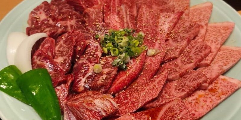 【法善寺コース】上塩タン・特選ツラミ・ホルモン盛合せなど（3名様から）