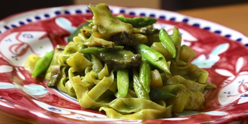 一休特別パスタランチコース ～前菜・手打ちパスタなど全5品～＋1ドリンク付き