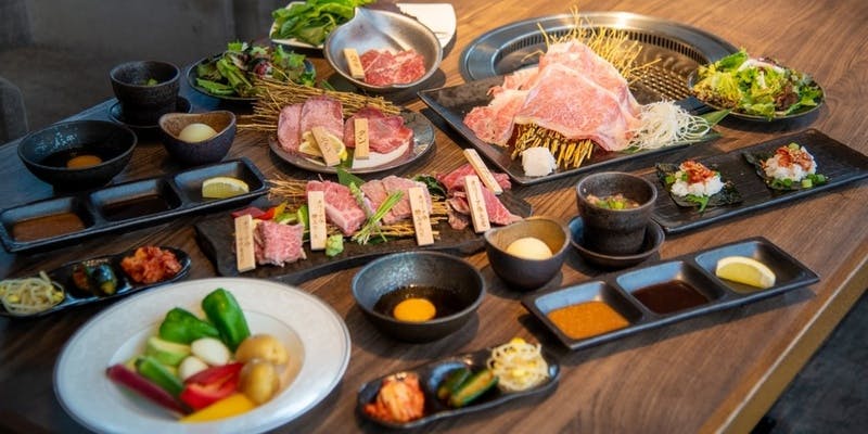 【オリーブ牛盛合せ5種】竹コース！！“最高等級A5”のオリーブ牛が愉しめる6,600円コース