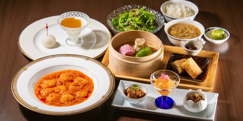 【本格中国料理の選べるランチセットメニュー】