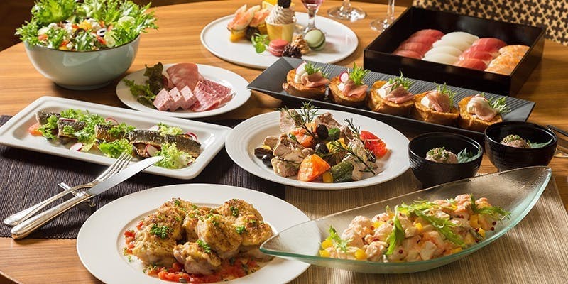 初冬のグローバルディナーブッフェ＋水曜限定飲み放題無料（11/21～12/15）