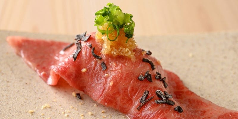 【5500円コース】～リーズナブルながら肉寿司や本格和牛も味わえるコース～