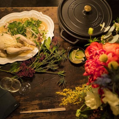 シェフの手帳に記された、その日限りの特別なフレンチを堪能。