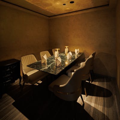 【完全個室】会食や接待、記念日やデートに。広々とした個室部屋