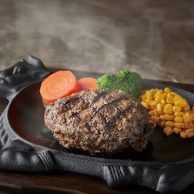 ランチに松阪牛入り100・ビーフハンバーグ