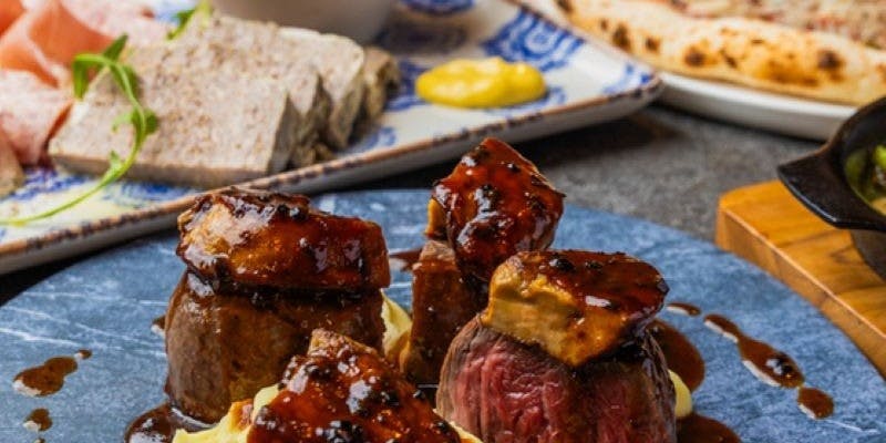 【フレイタ大宮コース】名物ロッシーニや本日の鮮魚料理など！全9品