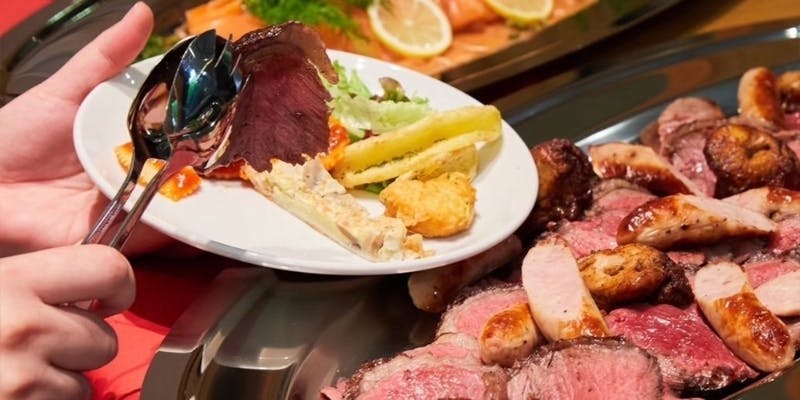 【ALEGRIA churrasco】シュラスコ20種食べ放題＋4種のビアサーバー＋ドリンク飲み放題付 120分（期間限定）