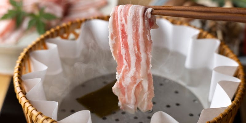 【ランチ限定】（【厳選豚肉】出汁しゃぶランチ）