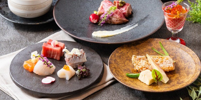 【料理のみ】和牛、あんこうなど冬の贅沢満載/プレミアムコース（料理8品）