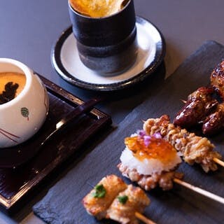 宮崎飛来幸地鶏お造りが味わえる10000円のコースがおすすめ