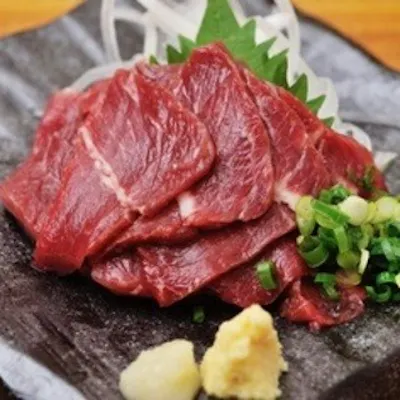 産地直送の極上馬刺し