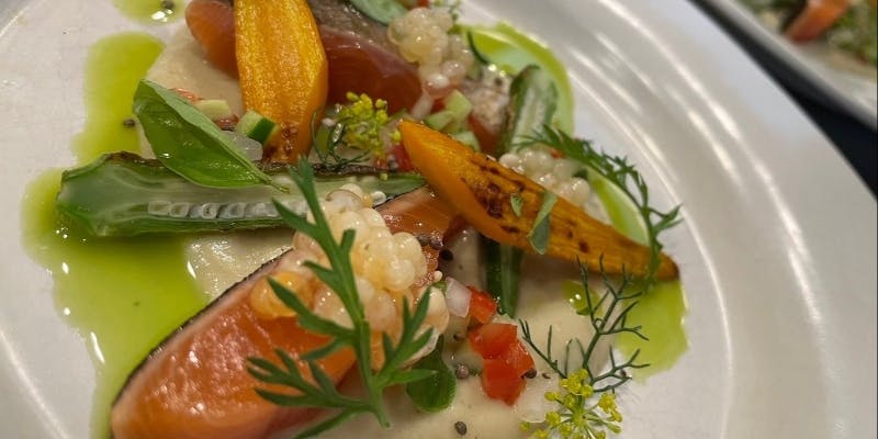 【ディナーコース】前菜2種、スープ、パスタ、メイン、ドルチェなど全7品程度