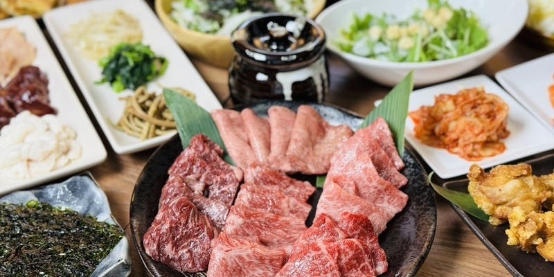 【大名コース】厳選和牛を含むお肉が食べ放題！