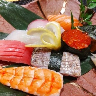 熟練の技が光る握り寿司