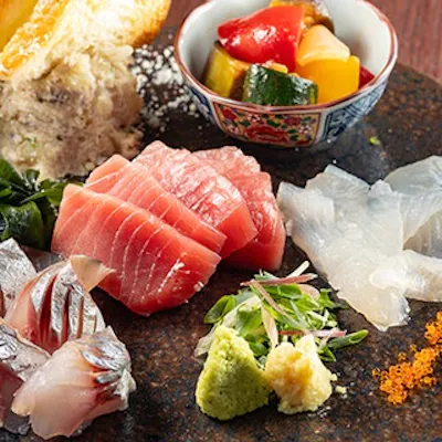 刺身と出汁がおいしいこだわり料理の数々