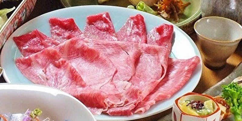 【A5ランク「静岡そだち」牛しゃぶコース】6品