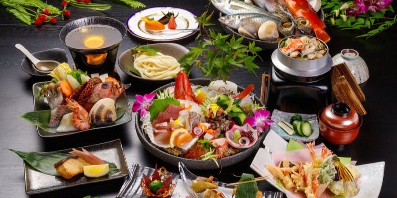 海鮮大好き　紀州の「海の幸」満足プラン【蓮】