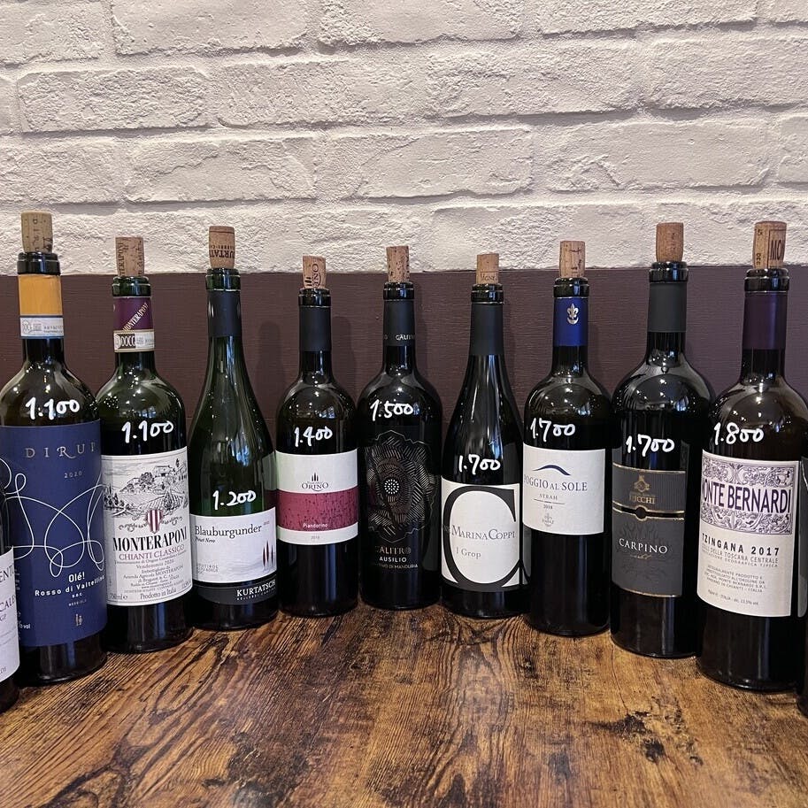 厳選された  ワインと料理のマリアージュ