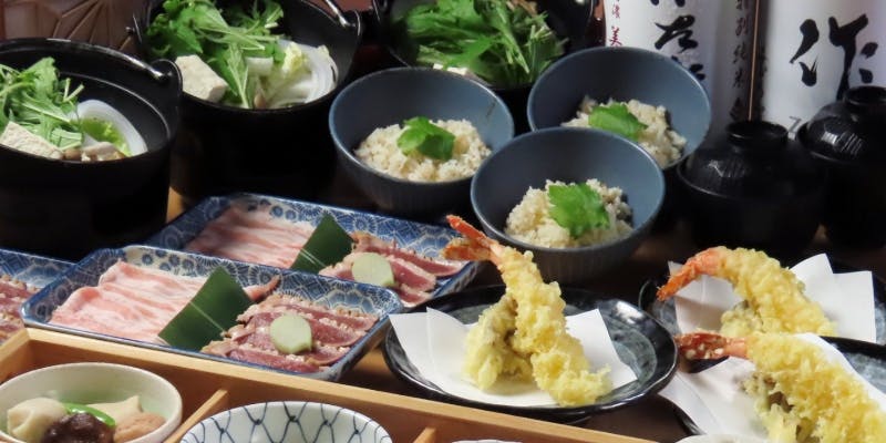 12月【嵐山】冬風浪漫 こだわりの鯛めしコース＋個室確約