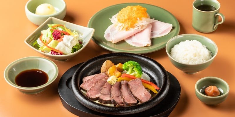 ランチコース【お昼のヘレステーキ】/7品（ヘレステーキ90g）