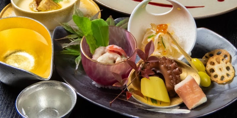 鉄板Aコース　～前菜・お造り・ステーキなど全8品～