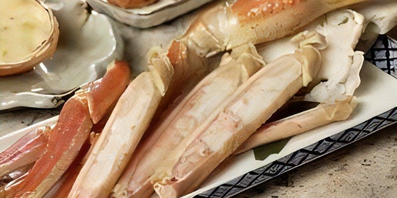 【ボイルズワイがにコース】前菜、かにグラタン、かに鍋、雑炊など全6品