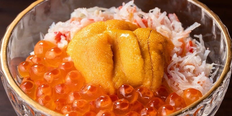 ディナーコース【鮨×蟹刺し×生雲丹】