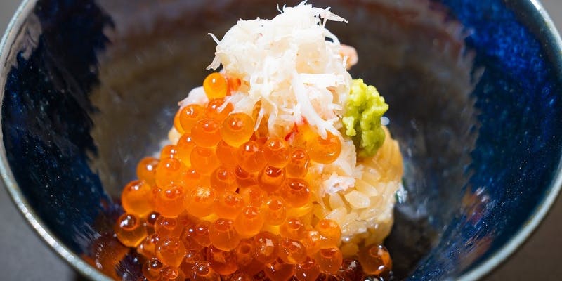 ディナーコース【鮨×蟹】