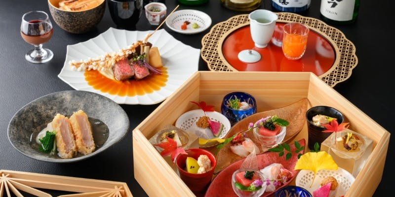 【匠コース】豪華八寸含む全6品＋プレミアム ノンアルコール YOILABO4杯（ペアリングコース）