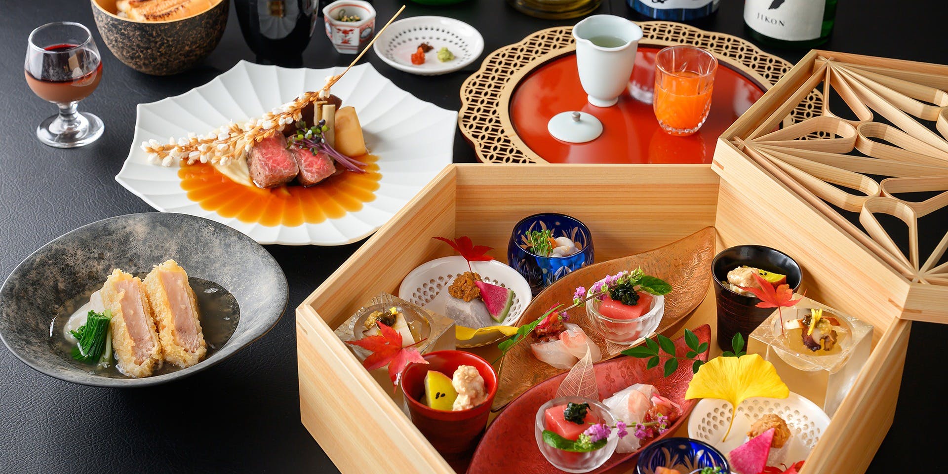 吾響 -Elemental Restaurant- 【季節の八寸会席（全7品）】煮穴子小丼