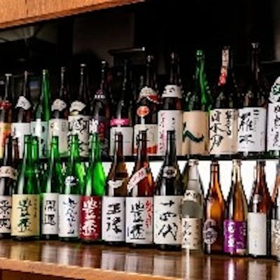 全国各地の地酒と本格焼酎。希少な銘柄も豊富にご用意