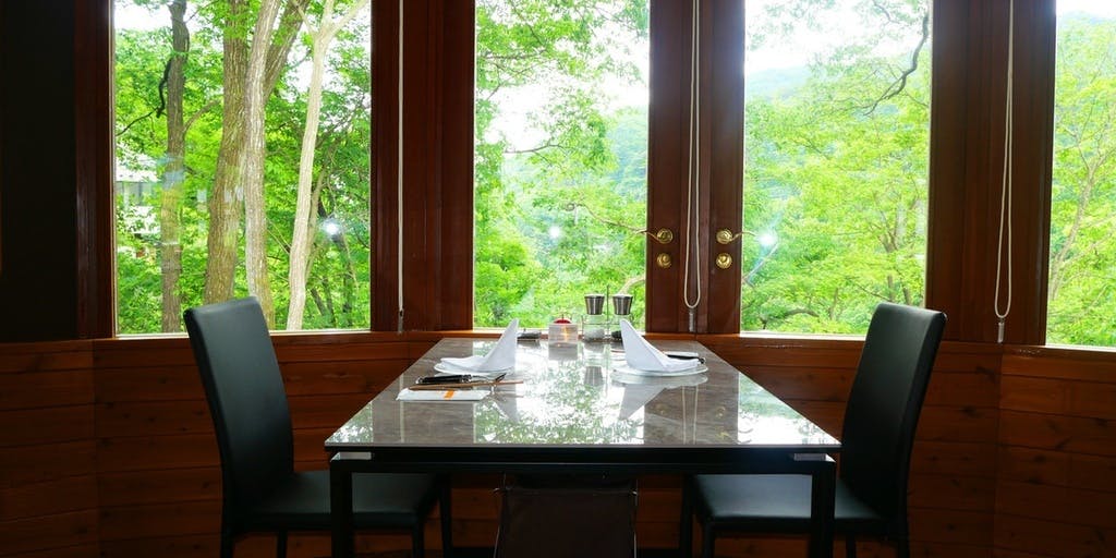 渓谷のレストランステーキよし乃