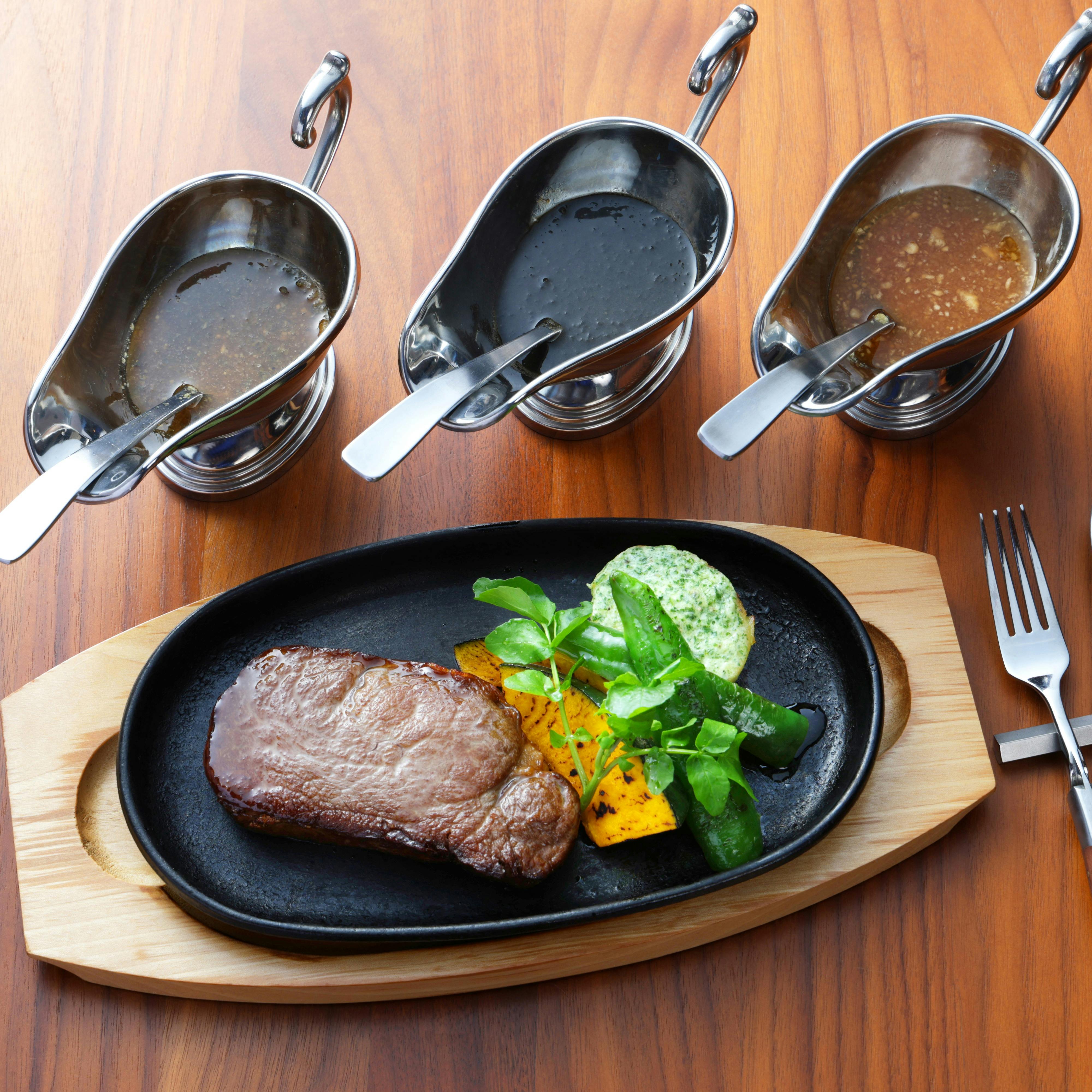 厳選されたブランド和牛の、丁寧なひと皿