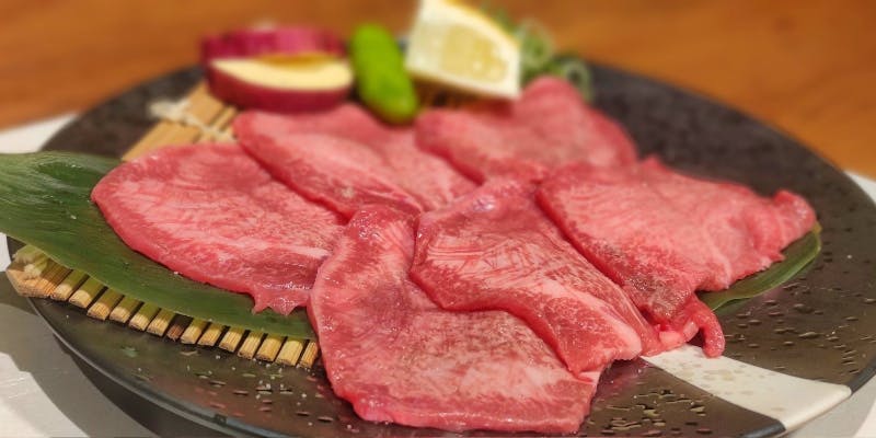 【竹コース】和牛上カルビ、上塩タン等が楽しめる（全7品）＋飲み放題