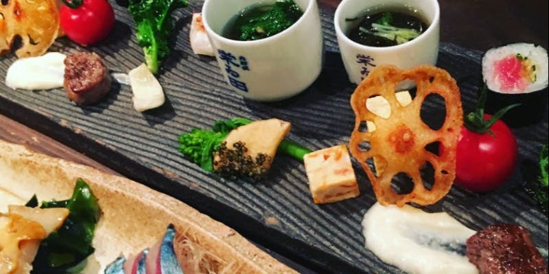 【栄ゐ田 お昼の5,500円コース】