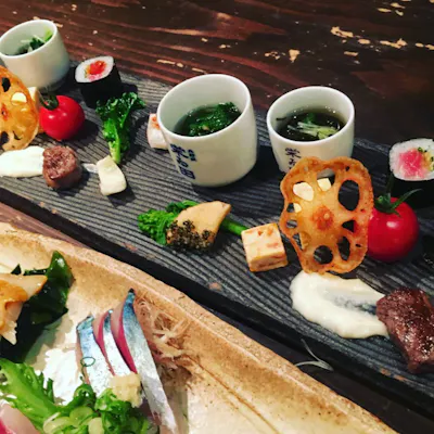 旬の食材を活かした季節の料理