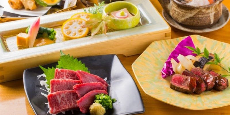 郷土料理コース9,900円　全9品程＋2時間飲み放題