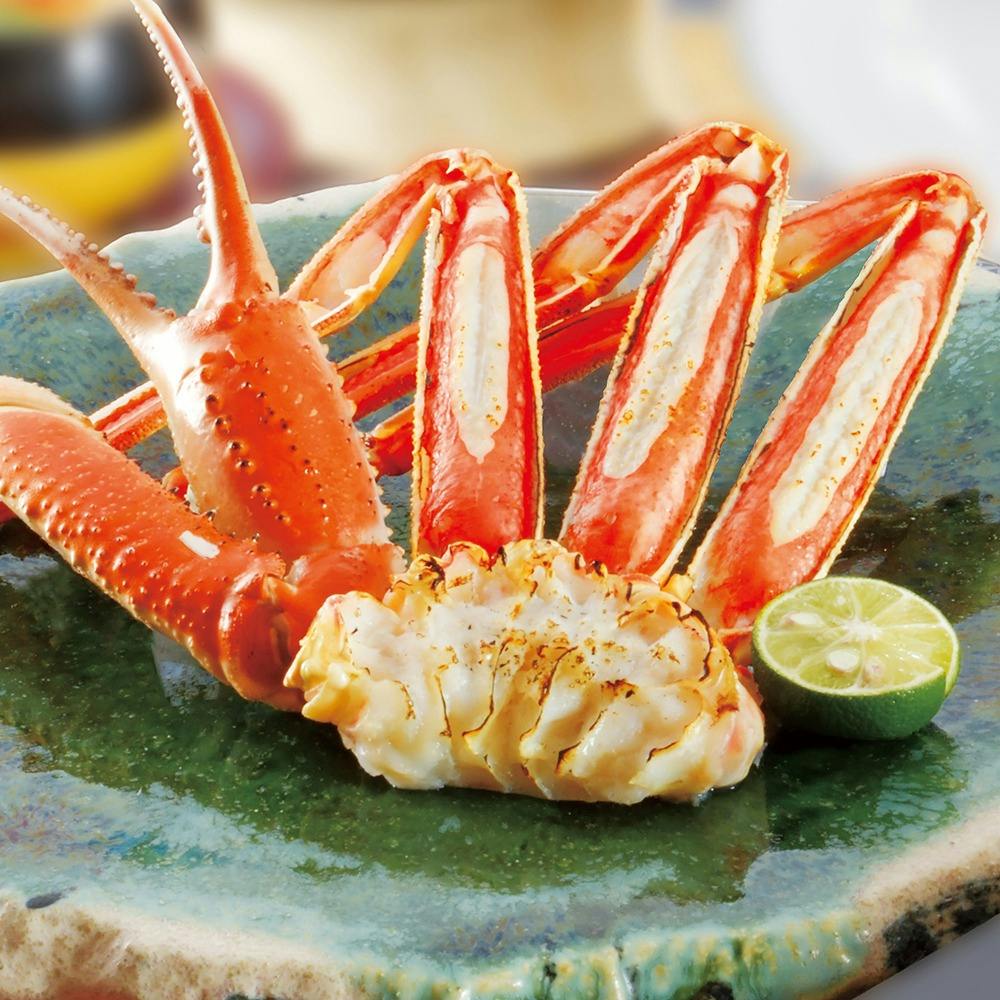 新鮮なカニを使った多彩な料理