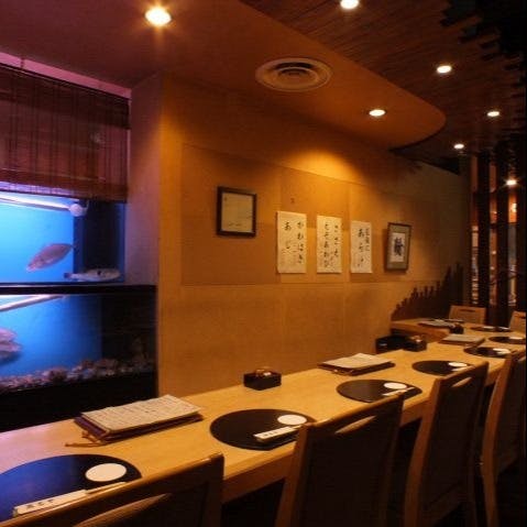 豊富な日本酒と焼酎の品揃え