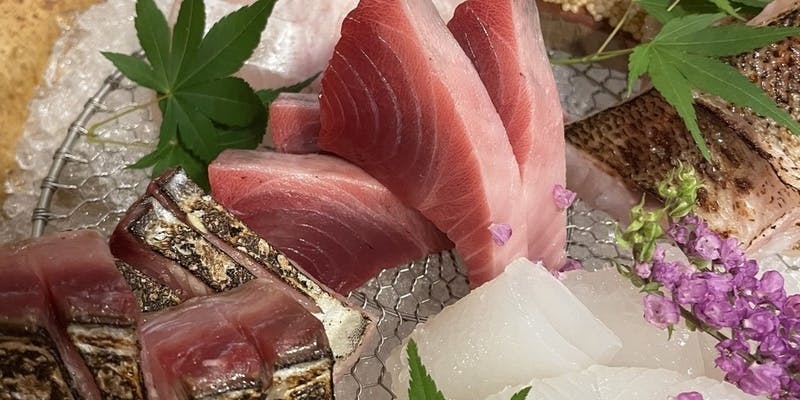 夕凪コース　～造り5種盛りや鯛めしなど7品を堪能する充実したひと時～　