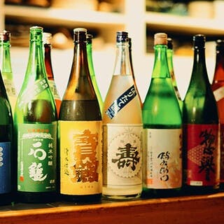 料理と相性抜群の選りすぐりの日本酒