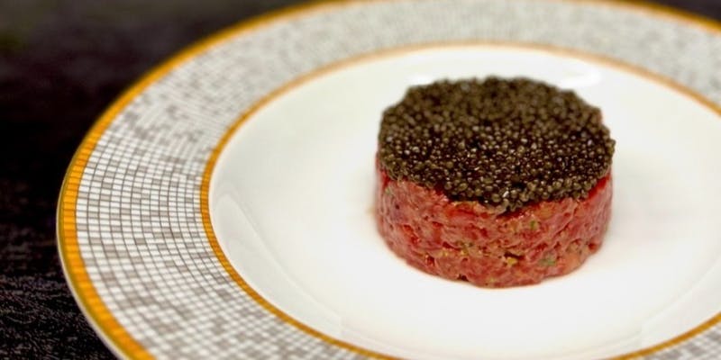 タルタルキャビアコース