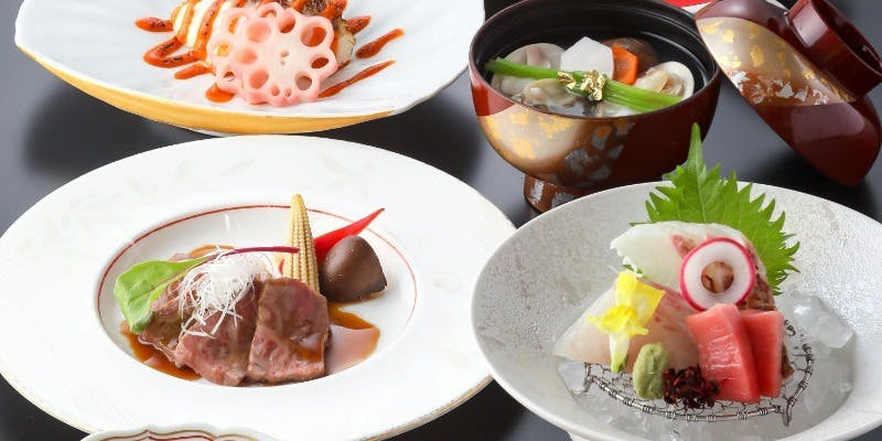 【お祝い会席／華】大切な日に 季節変わりのお献立全7品（記念日・お顔合わせ・ご長寿）