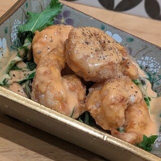 爽やかなガリと濃厚な鴨の絶妙な組み合わせ