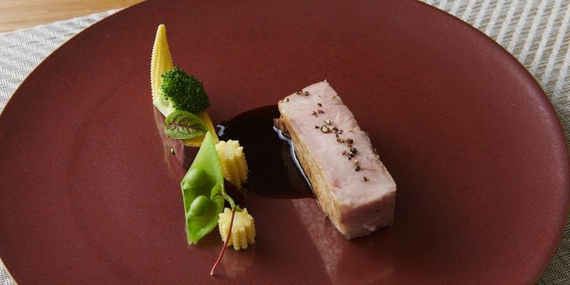 【ディナーシェフお任せコース】アミューズやポタージュ、メインは平戸島豚7品（19時入店）